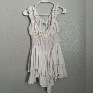 oh polly love galore white romper